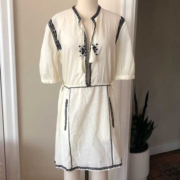 Isabel Marant Etoile cotton mini dress sz 38 - Picture 2 of 11